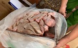 [Ảnh] Cận cảnh kho lạnh 'khủng' chứa gần 3.000 kg thực phẩm không rõ nguồn gốc