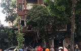 Cận cảnh hiện trường vụ nổ khí gas tại phố Yên Phụ khiến nhiều người bị thương