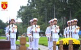 Lễ thượng cờ rủ Quốc tang nguyên Tổng Bí thư Lê Khả Phiêu 