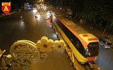 Những hình ảnh đầu tiên khi đoàn tàu metro Nhổn - ga Hà Nội có mặt tại Thủ đô