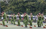 Những hình ảnh ấn tượng tại Hội thi Điều lệnh, quân sự, võ thuật của Công an Hà Nội