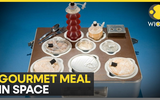 Chi 500.000 USD thưởng thức bữa ăn xa xỉ ngoài không gian