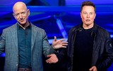 [ẢNH] Hai tỉ phú Elon Musk và Jeff Bezos 