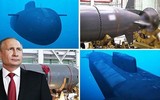 [ẢNH] Nga thử nghiệm triển khai tàu ngầm không người lái Poseidon