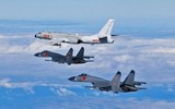 [ẢNH] Trung Quốc triển khai máy bay đông chưa từng có đến gần Đài Loan
