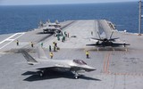 [ẢNH] Phi đội F-35C đầu tiên đã sẵn sàng chiến đấu toàn diện trên tàu sân bay