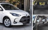 [ẢNH] Chiêm ngưỡng phiên bản Toyota Yaris chuyên dụng cho chở hàng