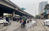 Kiên quyết xử phạt các phương tiện đi ngược chiều trên đường Nguyễn Xiển