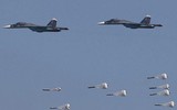 [ẢNH] Chiến đấu cơ Su-34 Nga dội bom một nửa tỉnh Idlib chỉ trong vài giờ