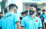[ẢNH] ĐT Việt Nam phấn chấn lên chuyên cơ sang UAE