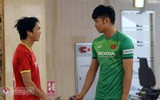 Thầy Park cho Công Phượng tập tạ sau trận thua Nhật Bản