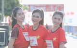 Hoa hậu Đỗ Thị Hà và dàn người đẹp khoe sắc ở Tiền Phong Marathon 2022