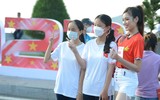 Hoa hậu Đỗ Thị Hà và dàn người đẹp khoe sắc ở Tiền Phong Marathon 2022