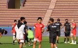 Cận cảnh sân Việt Trì đẹp mướt mắt trước ngày U23 Việt Nam thi đấu