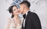 Cận cảnh rạp cưới Quang Hải - Chu Thanh Huyền ở quê nhà Đông Anh