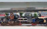 Cầu vượt nút giao Nguyễn Văn Huyên 580 tỷ đồng sắp khánh thành