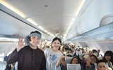 Hàng không Việt rộn ràng cùng khách đón Trung thu trên “chín tầng mây”