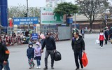 Hà Nội: Sinh viên, người lao động đổ về bến xe, bắt đầu kỳ nghỉ Tết Giáp Thìn