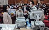 [ẢNH] Cận cảnh những trang thiết bị y tế doanh nghiệp ủng hộ TP Hà Nội