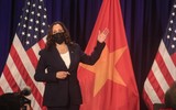Những hình ảnh ấn tượng về Phó Tổng thống Mỹ đầu tiên đến Hà Nội