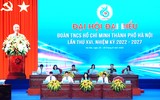 Hình ảnh mới nhất về Đại hội đại biểu Đoàn TNCS Hồ Chí Minh TP Hà Nội lần thứ XVI vừa khai mạc 