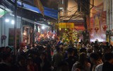Cận cảnh lễ hội độc đáo rước “ông lợn” khổng lồ đầu Xuân Quý Mão tại Hà Nội