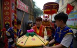 Cận cảnh lễ hội độc đáo rước “ông lợn” khổng lồ đầu Xuân Quý Mão tại Hà Nội