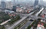 Nhìn từ flycam đoạn đường ở Hà Nội vừa được đề xuất mở rộng với 8.500 tỷ đồng