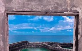 Công trình “kiến trúc cổ” ở đập Gành Hang