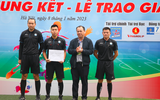 Các danh hiệu được trao ở mùa giải bóng đá học sinh THPT Hà Nội 2022