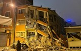 Hiện trường trận động đất kinh hoàng khiến gần 200 người thiệt mạng ở Thổ Nhĩ Kỳ và Syria