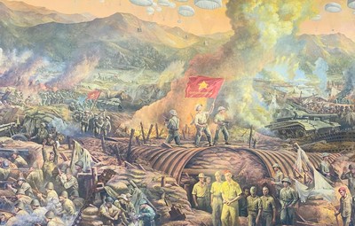 Bức tranh panorama hơn 3.000m2 tái hiện Chiến dịch Điện Biên Phủ