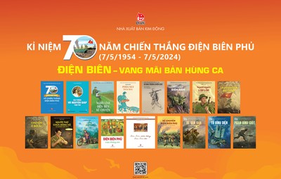 Ra mắt 17 ấn phẩm Kỷ niệm 70 năm chiến thắng Điện Biên Phủ 