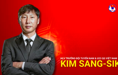VFF công bố ông Kim Sang-sik là tân HLV đội tuyển Việt Nam