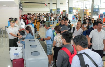 Dự kiến đón 440.000 khách, sân bay quốc tế Nội Bài mở hết các cửa soi chiếu an ninh dịp nghỉ lễ 30-4