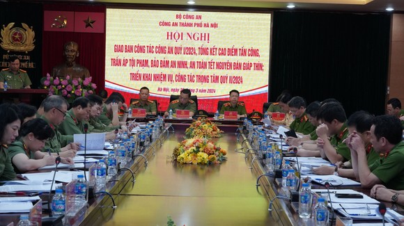 Đảm bảo tuyệt đối an ninh, an toàn những sự kiện quan trọng diễn ra trên địa bàn Thủ đô