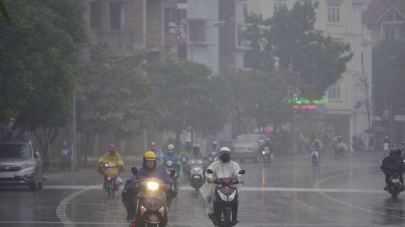 Không khí lạnh bao trùm, toàn Bắc bộ chuyển mưa và rét