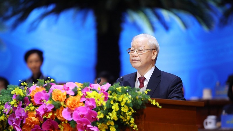 Tổng Bí thư Nguyễn Phú Trọng đề nghị Công đoàn quan tâm, xây dựng những chương trình phúc lợi dài hạn
