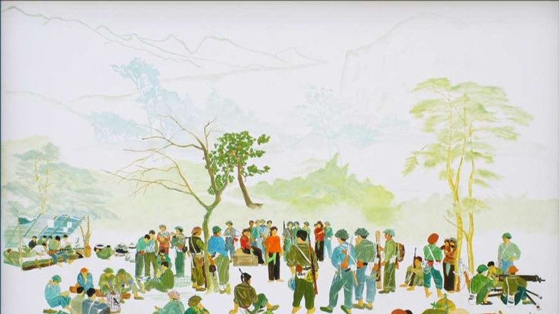Triển lãm “Đường lên Điện Biên” kỷ niệm 70 năm chiến thắng Điện Biên Phủ