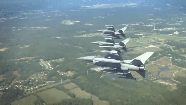 Mỹ vừa xuất xưởng tiêm kích F-16 Block 70 hiện đại nhất thế giới