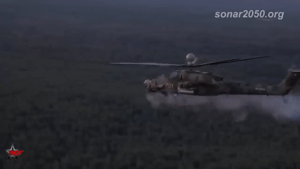 Với 16 tên lửa chống tăng 9M120 Ataka, trực thăng Mi-28N Nga có thể hủy diệt cả đoàn xe tăng  ảnh 16