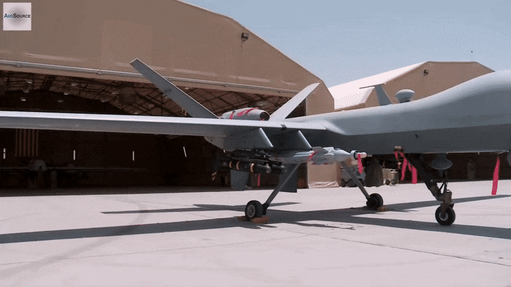 Nga đăng video tiêm kích áp sát UAV 'Thần chết' MQ-9 Mỹ ảnh 20