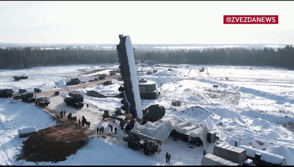 Nga diễn tập với tên lửa đạn đạo 'Con trai của quỷ Satan' ảnh 10