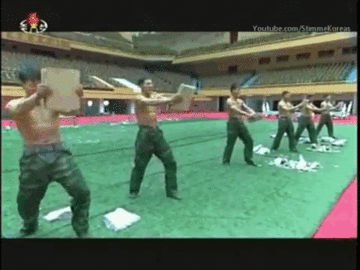 Rợn người với các đòn võ của lính đặc nhiệm Triều Tiên