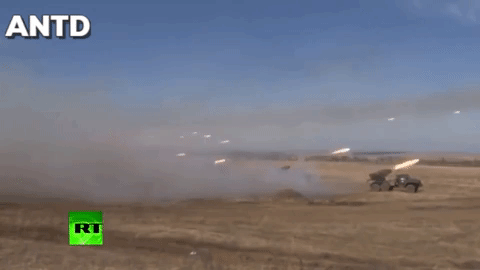 Syria dùng hỏa thần BM-27 Nga trùm bão lửa lên khủng bố IS