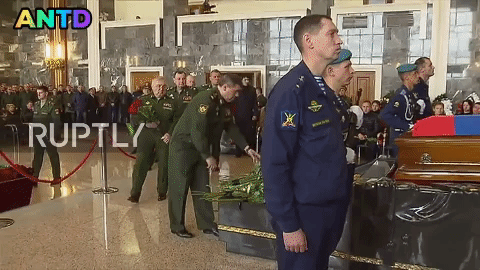 Tang lễ bi tráng của Trung tướng Nga vừa tử trận tại Syria