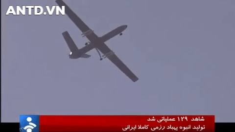 [ẢNH] UAV Iran Mỹ vừa bắn hạ có thể mang bom và tên lửa đối đất cực mạnh