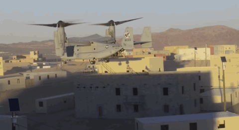 [ẢNH] Trực thăng siêu 'dị' V-22 Mỹ có mặt trong chiến dịch tiêu diệt trùm khủng bố IS?