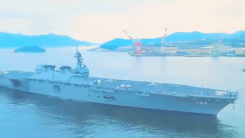 [ẢNH] Nhật Bản gây sốc với cấu hình tàu sân bay của khu trục hạm Izumo