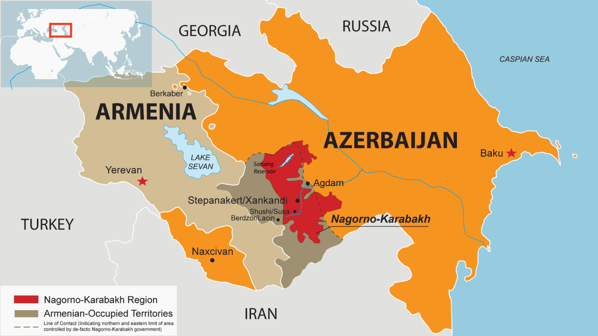 [ẢNH] Thế khó của Nga trong cuộc xung đột Armenia - Azerbaijan